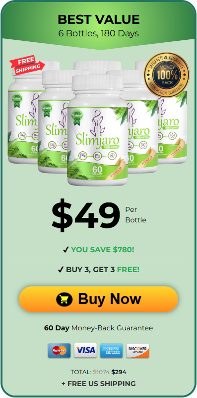 Buy Slimjaro 6 Bottles